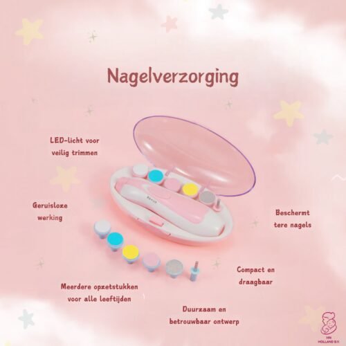 Draagbare Elektrische Veiligheid Nagelknipper voor baby's