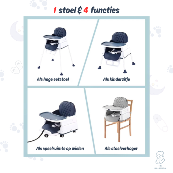 Multifunctionele-Kinderstoel-3-in-1-4 Multifunctionele Kinderstoel 3-in-1